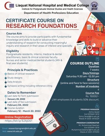 Certificate in Health Professions Education (CHPE) Course